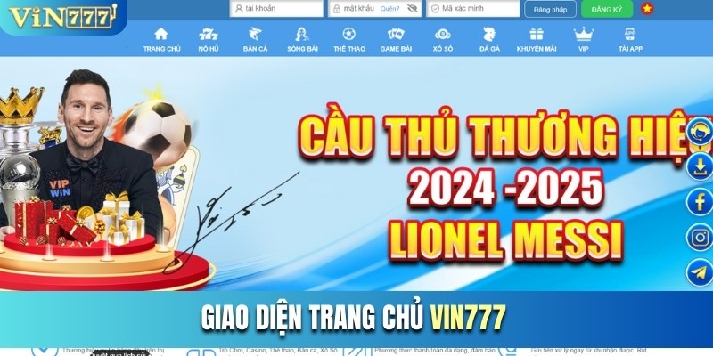 Trang chủ chính thức Vin777